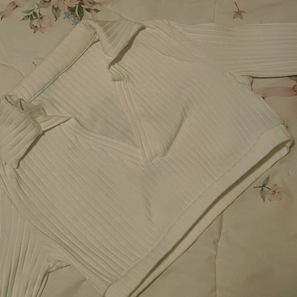 Rib-knit crop tee - Picture 2 of 5